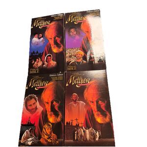 The Gospel According to Matthew (VHS 4 Vol. Box Set)  Deluxe Edition